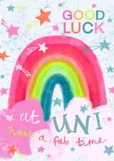 Cute Good Luck & Leaving Card - For Her - Good Luck At Uni created by Sticky Tape Kate