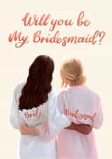 Bridesmaid Wedding Proposal - Will You Be My Bridesmaid? - Friend Keepsake created by Becca Doodles Design