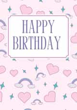 Cute Fun Loving Birthday Card for that Special Girl in your life created by Chloe Anderson