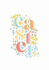 Cute Easter card for a loved one created by Hudson meet Rose