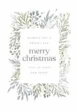 Pretty Christmas card for a loved one. created by Hudson meet Rose