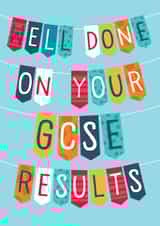 Classic Congratulations Card - Well Done On Your GCSE Results created by The Boy and the Bear
