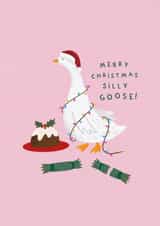 Cute Christmas Card - Silly Goose created by Studio Mads
