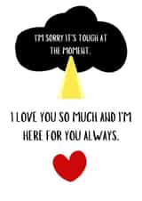 Heartfelt Mental Health Support Card - Thinking Of You created by Mindful Cards