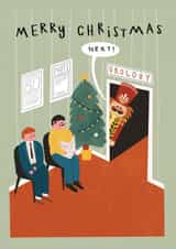 Funny Christmas Card - Nutcracker - Cheeky created by AbiGoLucky