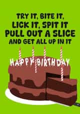 Funny Birthday Card - Charli XCX - Billie Eilish - Brat created by PopDogShop