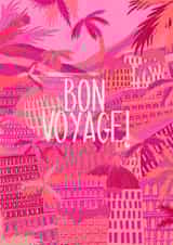 Classic Leaving Card - Bon Voyage! created by march & butler
