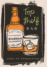 Classic Birthday Card - For Dad – Bourbon created by @VickyYorkeDesigns