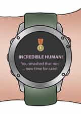 Perfect card for those smashing their running goals! created by Gillian Panter