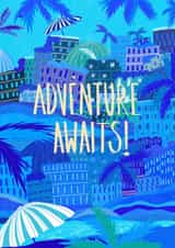 Classic Leaving Card - Adventure Awaits! created by march & butler