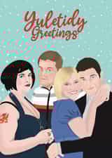 Funny Christmas Card - Gavin and Stacey Christmas Special - Yuletidy created by @PoppyCardDesigns