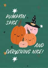 Cute Halloween Card - Pumpkin Spice created by Jess Smith