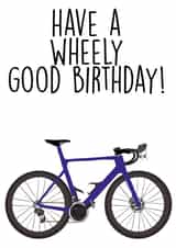 Punny Bike Birthday Card created by Niamh Murphy