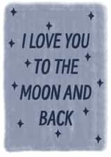 Cute I love you card for Friends and Family created by Libby-Mae Barton