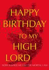 Funny Birthday Card - ACOTAR - Smut - Fantasy created by Serenity Emily