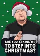 Funny Christmas Card - Gavin And Stacey - Smithy - Step Into Christmas created by All Things Banter