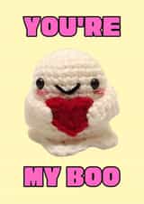 Spooky Cute Anniversary / Valentine's Card - You're My Boo created by Moira Allen