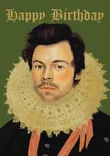 Funny Birthday Card - Harry Styles - Renaissance created by AbiGoLucky