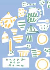 Arty New Home Card - Hand Drawn - Homewears created by Leanne McBrien