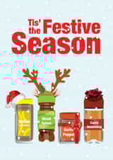 Punny Christmas Card - Seasonings - Snow created by BB Designs