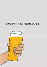 Funny Birthday Card - Hangover - Beer created by Molly Cards UK