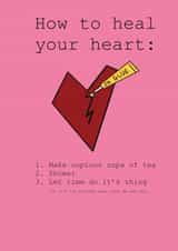 Card for heartbreak created by Semiotics