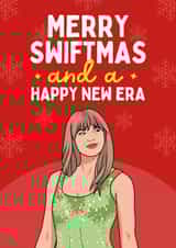 Cute Christmas Card - Taylor Swift - Swiftmas created by Sundiva Designs