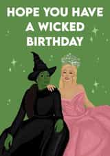 Pretty Birthday Card - Wicked - Ariana Grande created by byRosybum