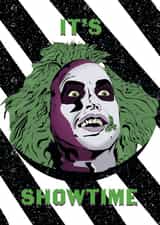 Funny Birthday Card - Beetlejuice - Showtime created by Jank Skelly