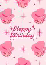 Cowgirl Rodeo Birthday Card For Her created by Born and Raised Creative