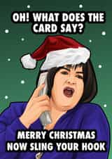 Funny Christmas Card - Nessa - Gavin And Stacey created by Hint of Sarcasm