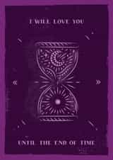 Heartfelt Christmas Card - I Will Love You Until the End of Time created by Feel Good Supplies