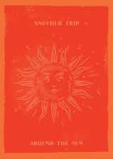 Pretty Birthday Card - Another Trip Around the Sun created by Feel Good Supplies