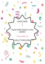 SoberVersary! created by Mind Over Letter