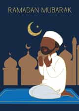 Arty Ramadan Card - Faith - Prayer created by Anoela Cards