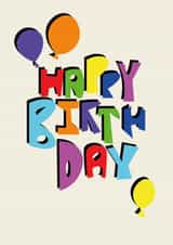 Simple Papercut Birthday Card created by Doodle Dee Draws