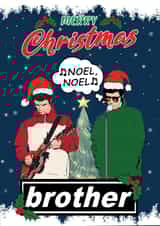 Funny Christmas Card - For Brother - Noel Noel created by ShortRound888