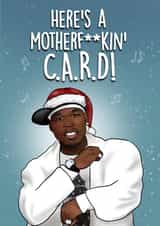 Funny Christmas Card - 50 Cent - C.A.R.D created by I Draw Stuff 