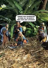 Funny Christmas Card - Amazon Prime created by The Buddy Fernandez Card Co.