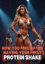 Funny Personalised Face Swap Card for Her – Bodybuilder - Protein Shake created by thortful