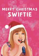 Fun Christmas Card - Swiftie - Taylor Swift created by Giddy Kipper