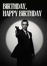 Face Swap Birthday Card – Secret Agent – Funny 007 Parody created by thortful