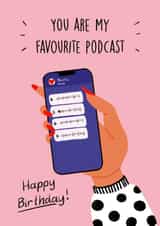 Funny Birthday Card - Best Friend - Voice Message Podcast created by Bellollage