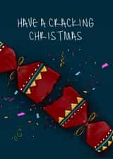 Traditional cracker - Have a cracking Christmas created by Lucy Driver
