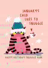 Fun January Birthday Card for Everyone
Snuggle Bum created by NICHOLA COWDERY ILLUSTRATIONS