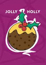 Jolly Holly Christmas Card created by Hello Squid