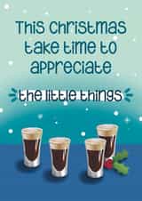 Funny Christmas Card - Baby Guinness - Little Things created by Presents Felt