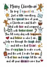 Heartfelt Keyworker Nursery Teacher Christmas Poem created by And You Can Quote Me