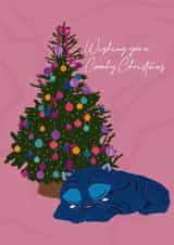 Wishing you a Couchy Christmas - K-Pop Demon Hunters Derpy - Christmas Card created by Georgia Fry