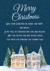 Heartfelt Christmas Card - Poem - Snowman created by Rhymes for Reasons